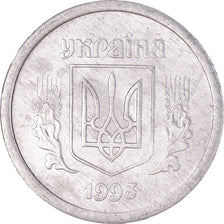 Moneta, Ukraina, 2 Kopiyky, 1993, AU(50-53), Aluminium, KM:4a