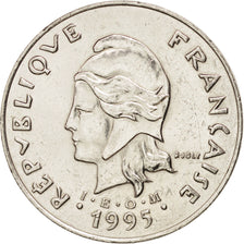 Coin, French Polynesia, 50 Francs, 1995, Paris, MS(63), Nickel, KM:13