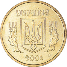 Moneda, Ucrania, 10 Kopiyok, 2005, Kyiv, EBC, Aluminio - bronce, KM:1.1b