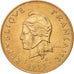 French Polynesia, 100 Francs, 1995, Paris, KM:14, MS(64), Nickel-Bronze