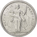French Polynesia, 50 Centimes, 1965, Paris, KM:1, MS(65-70), Aluminum