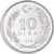 Moneta, Turcja, 10 Lira, 1984, AU(50-53), Aluminium, KM:964