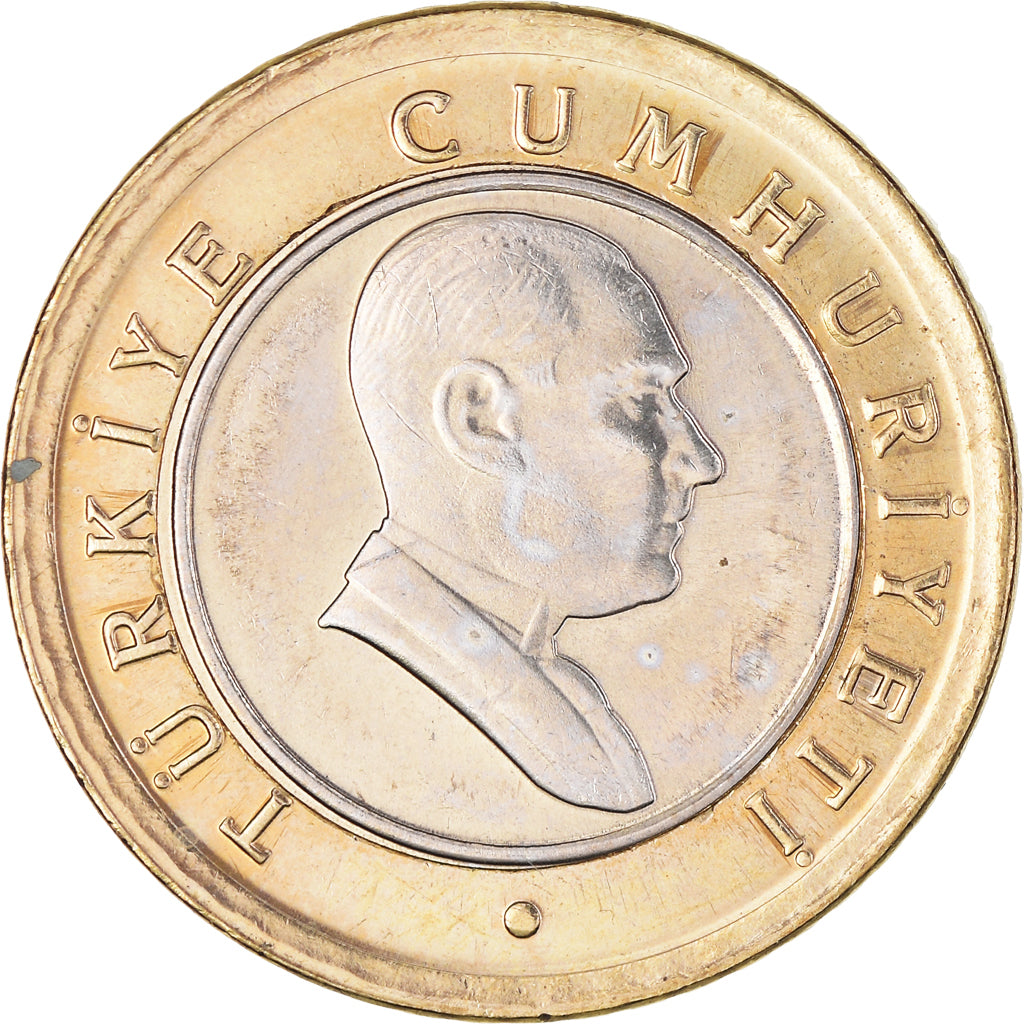Moneta, Turchia, 50 New Kurus, 2005, Istanbul, SPL, Bi-metallico, KM:1168