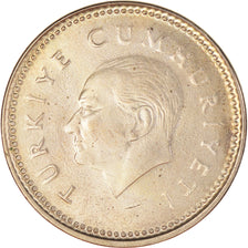Moneda, Turquía, 2500 Lira, 1991, MBC+, Níquel - bronce, KM:1015