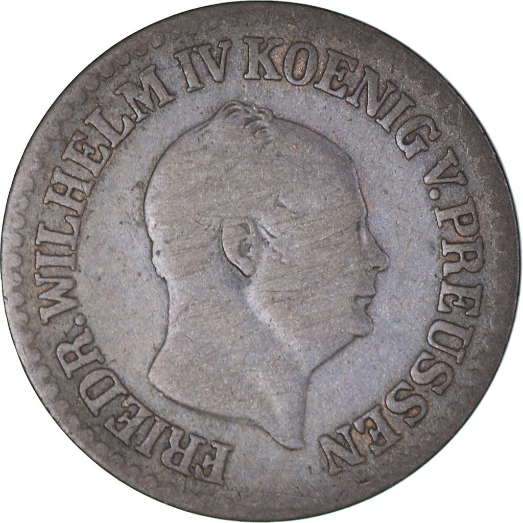Monnaie, Etats allemands, PRUSSIA, Friedrich Wilhelm IV, Groschen, 1853, Berlin