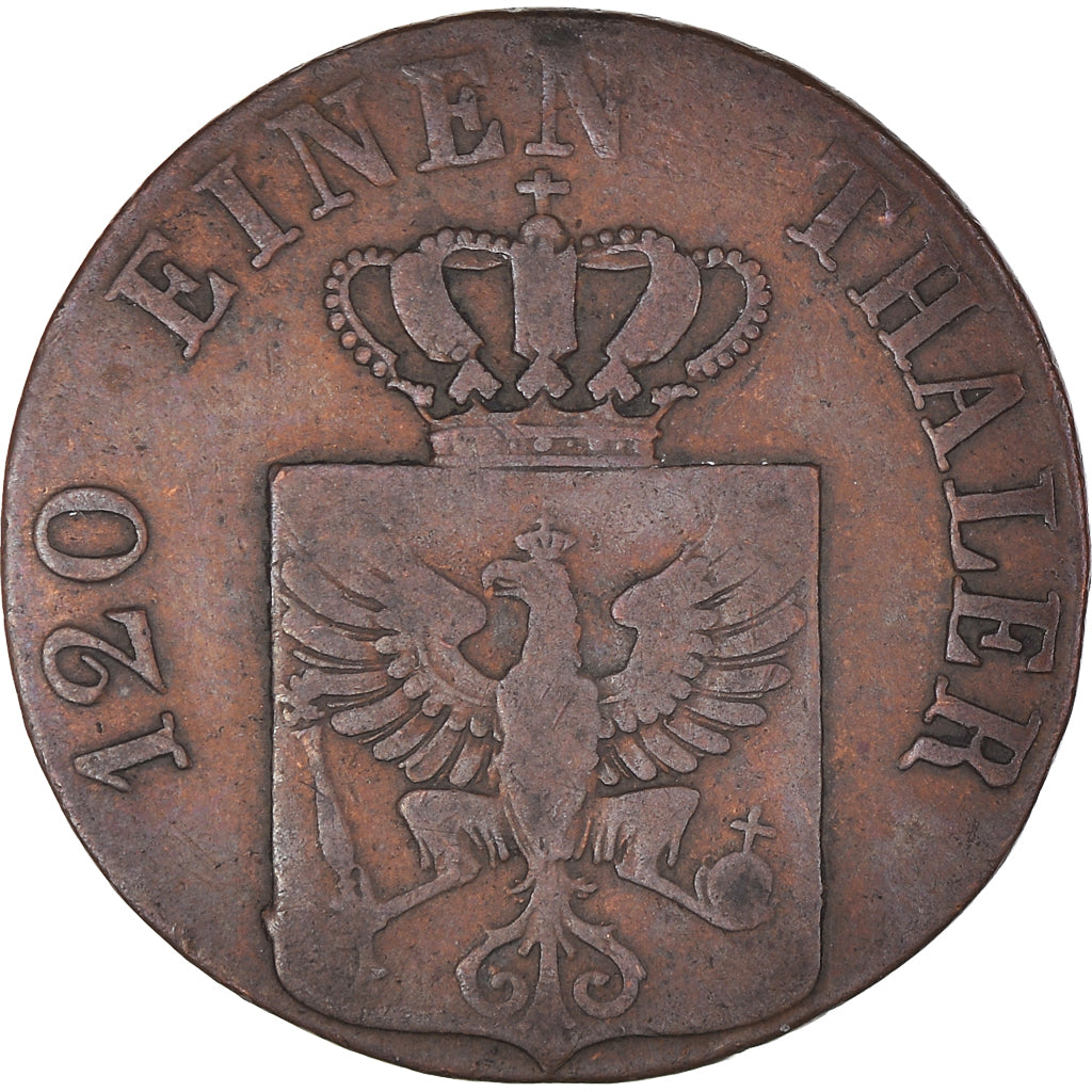 Monnaie, Etats allemands, PRUSSIA, Friedrich Wilhelm III, 3 Pfennig, 1839