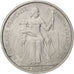 FRENCH OCEANIA, 5 Francs, 1952, Paris, KM:4, MS(63), Aluminum