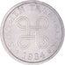 Moneda, Finlandia, 5 Pennia, 1984, EBC+, Aluminio, KM:45a