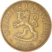 Moneda, Finlandia, 50 Penniä, 1975, MBC, Aluminio - bronce, KM:48