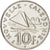 Moneta, Nuova Caledonia, 10 Francs, 1990, Paris, FDC, Nichel, KM:11