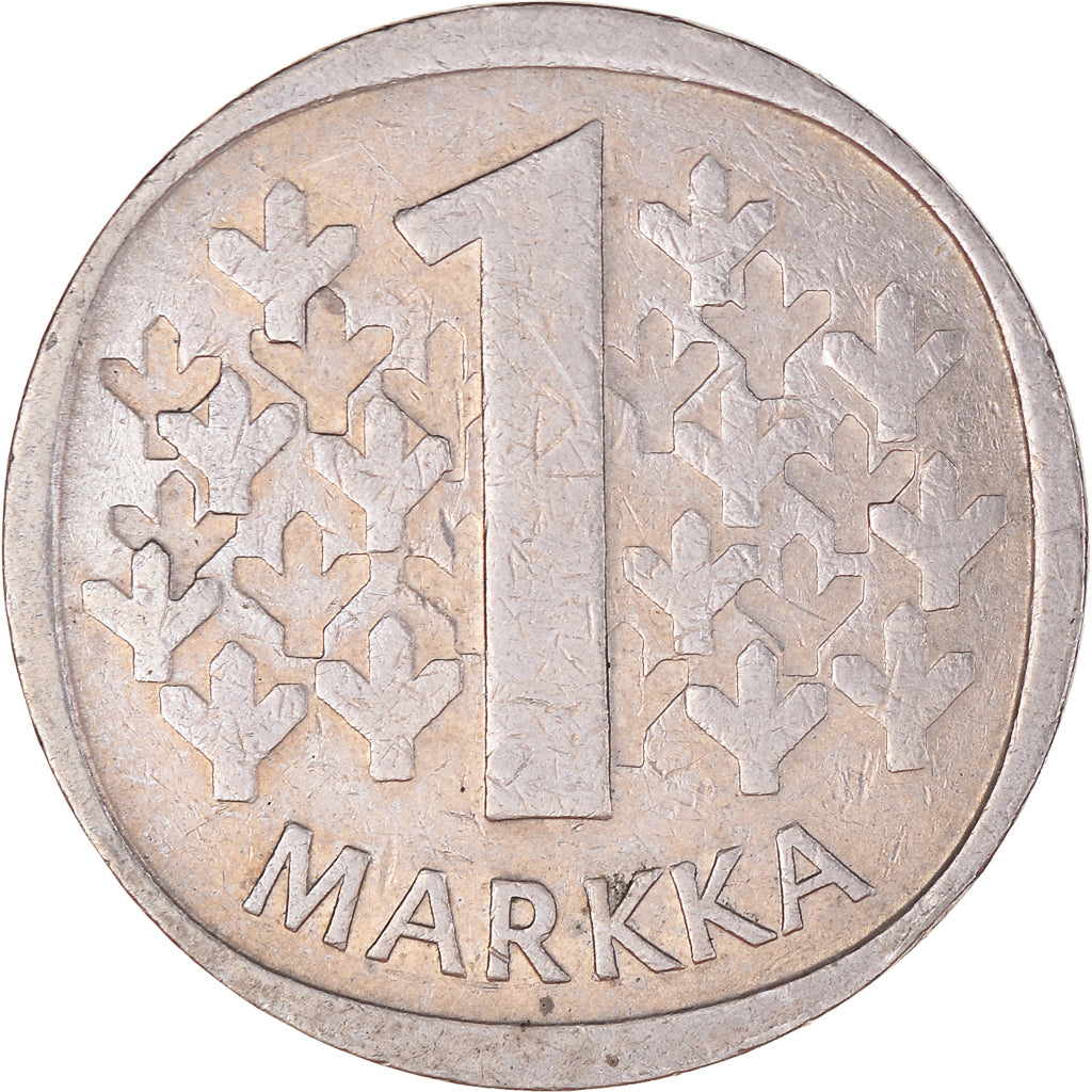 Munten, Finland, Markka, 1975, FR+, Cupro-nikkel, KM:49a