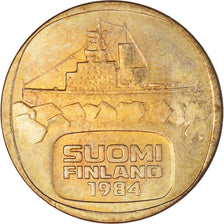Monnaie, Finlande, 5 Markkaa, 1984, SUP, Bronze-Aluminium, KM:57