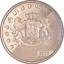 Münze, Georgien, Lari, 2006, VZ+, Kupfer-Nickel, KM:90