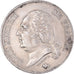 Munten, Frankrijk, Louis XVIII, 5 Francs, 1823, Bordeaux, ZF+, Zilver, KM:711.7
