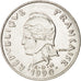 Moneta, Nuova Caledonia, 20 Francs, 1990, Paris, SPL+, Nichel, KM:12