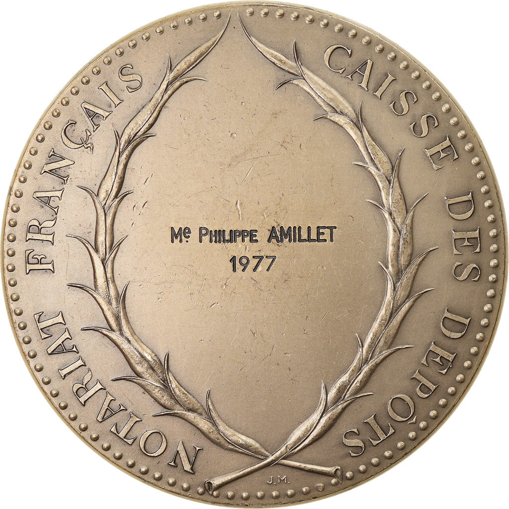 Frankreich, Medaille, Notary, Henri François d'Aguesseau , Notariat Français