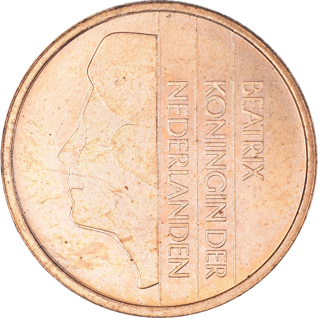 Münze, Niederlande, Beatrix, 5 Cents, 1993, VZ, Bronze, KM:202