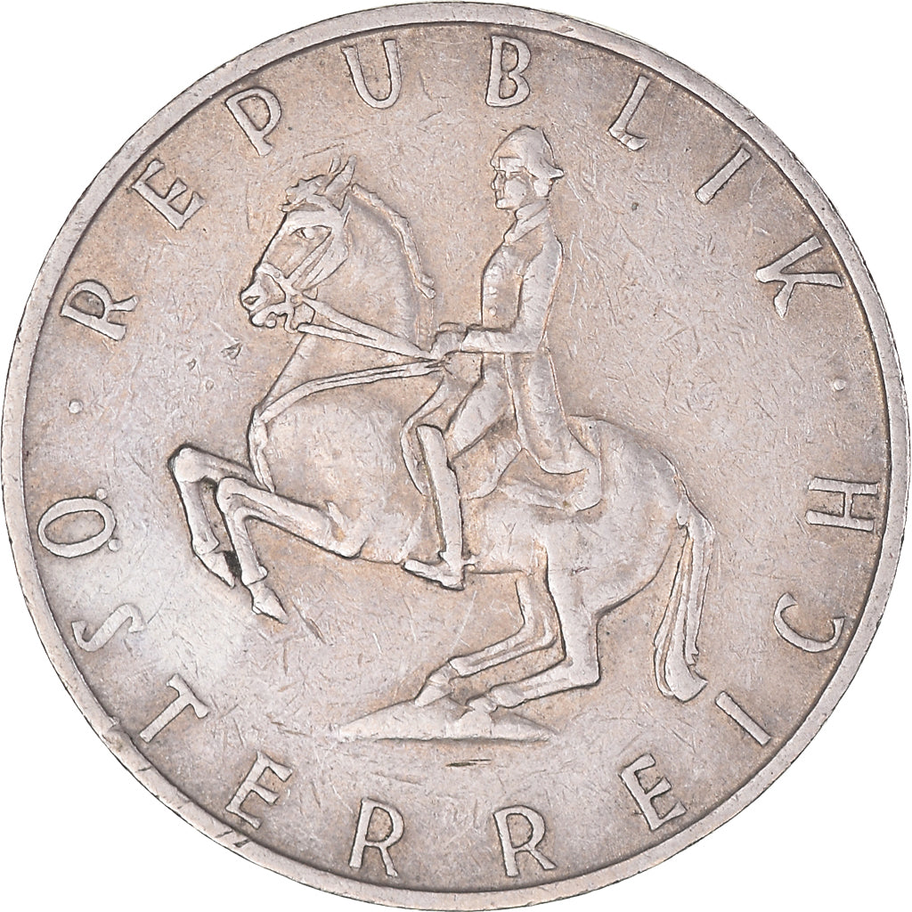 Coin, Austria, 5 Schilling, 1969, VF(20-25), Copper-nickel, KM:2889a