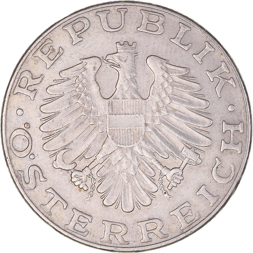 Coin, Austria, 10 Schilling, 1977, VF(30-35), Copper-Nickel Plated Nickel