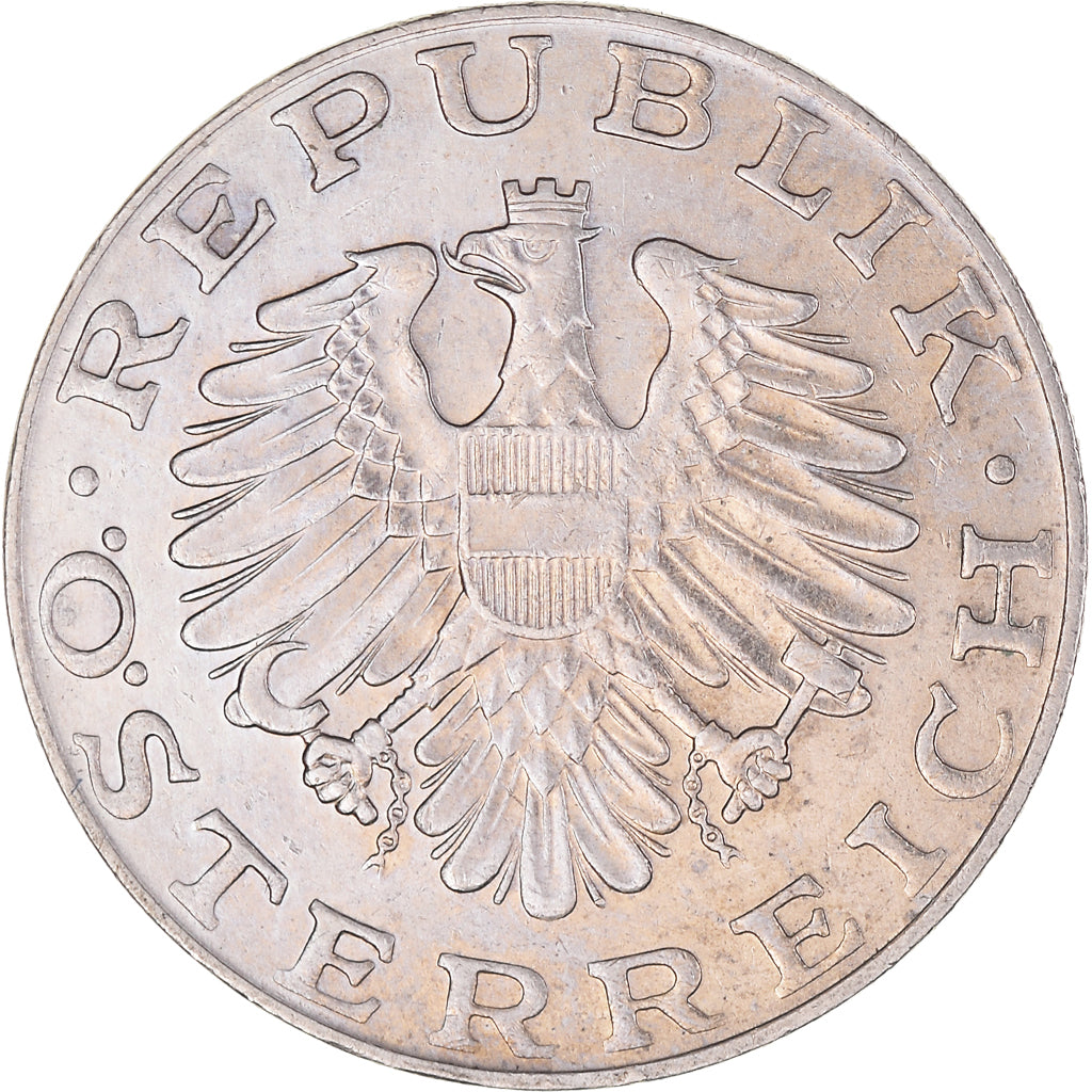 Coin, Austria, 10 Schilling, 1981, VF(30-35), Copper-Nickel Plated Nickel