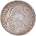 Munten, Frankrijk, Louis XIV, 1/2 Ecu aux palmes, FR+, Zilver, Gadoury:185