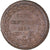 Moneta, Monaco, Honore V, 5 Centimes, Cinq, 1837, Monaco, SPL-, Rame, KM:95.2a