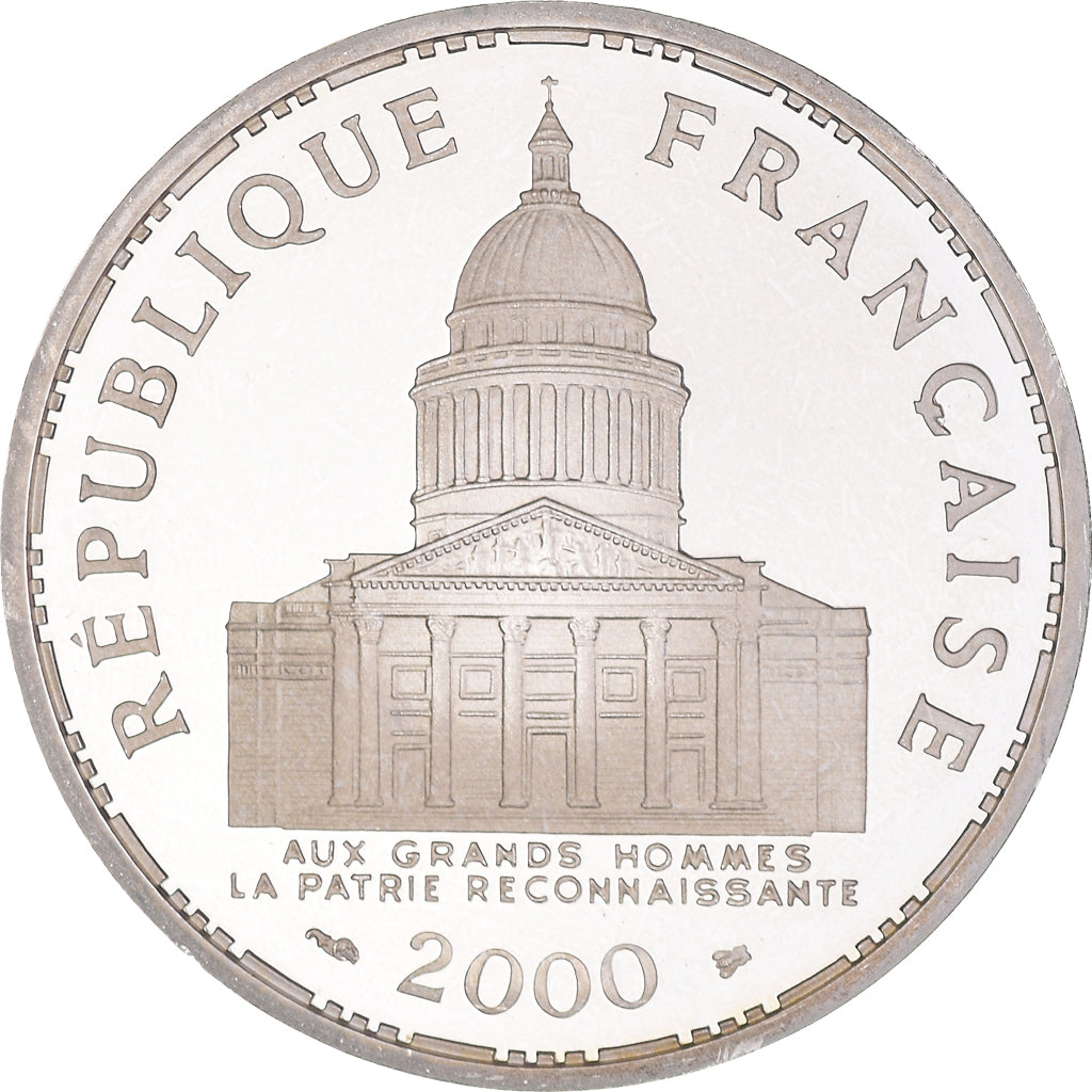 Monnaie, France, Panthéon, 100 Francs, 2000, Paris, Proof, SPL+, Argent