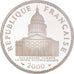 Monnaie, France, Panthéon, 100 Francs, 2000, Paris, Proof, SPL+, Argent