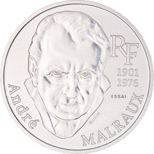 Monnaie, France, André Malraux, 100 Francs, 1997, ESSAI, SPL, Argent