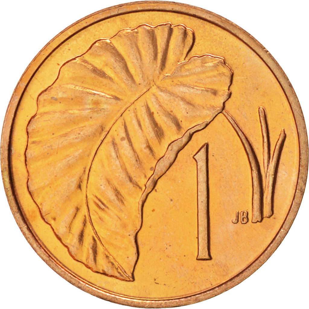 Cook Islands, Elizabeth II, Cent, 1972, Franklin Mint, KM:1, MS(65-70), Bronze