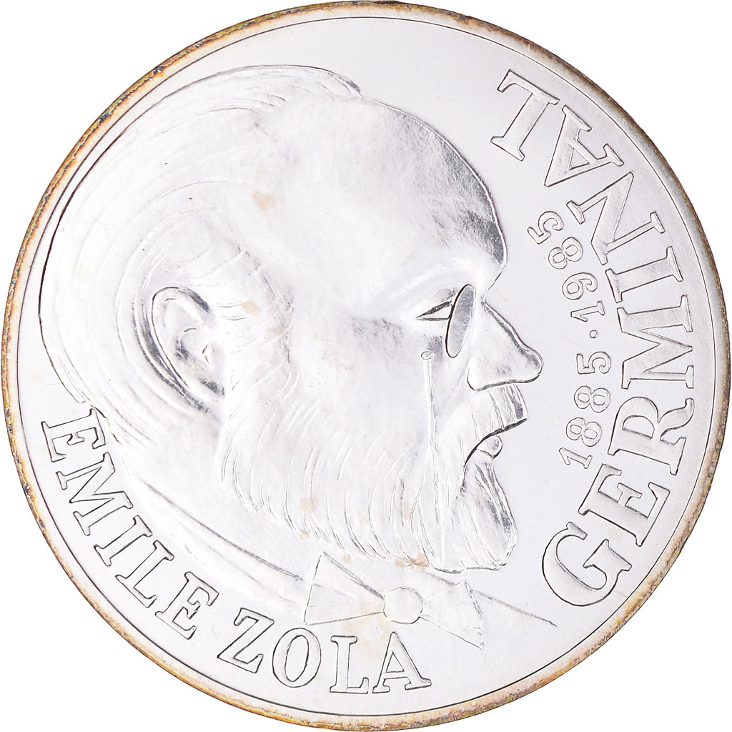 Coin, France, Germinal, 100 Francs, 1985, ESSAI, MS(65-70), Silver
