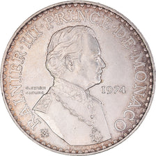Coin, Monaco, Rainier III, 50 Francs, 1974, AU(50-53), Silver, KM:152.1