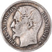 Moneta, Francia, Napoleon III, Napoléon III, Franc, 1852, Paris, MB+, Argento