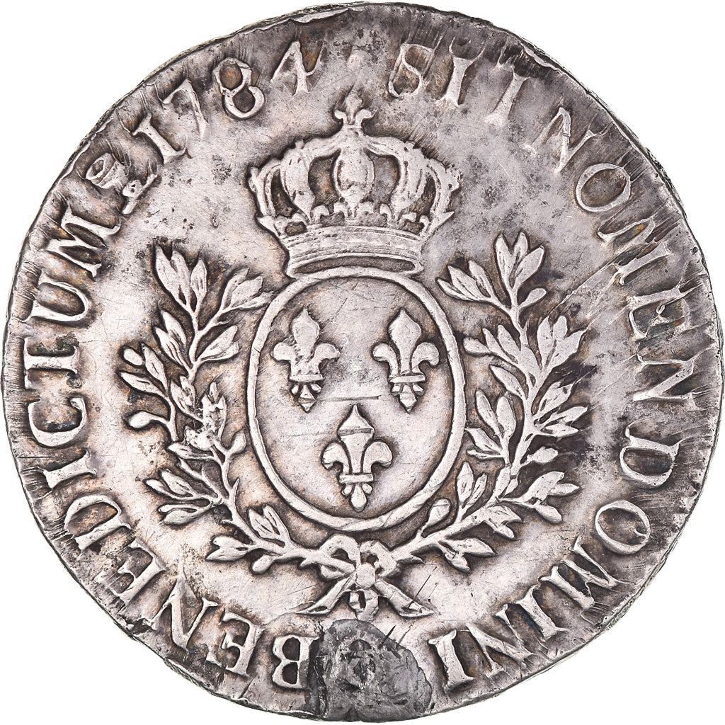 Monnaie, France, Louis XVI, Écu aux branches d'olivier, Ecu, 1784, Perpignan