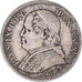 Moeda, ESTADOS ITALIANOS, PAPAL STATES, Pius IX, Lira, 1866, Roma, VF(20-25)