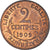 Moneta, Francia, Dupuis, 2 Centimes, 1909, Paris, SPL-, Bronzo, KM:841