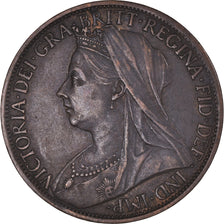 Monnaie, Grande-Bretagne, Victoria, Penny, 1899, TB+, Bronze, KM:790