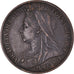 Monnaie, Grande-Bretagne, Victoria, Penny, 1899, TB+, Bronze, KM:790