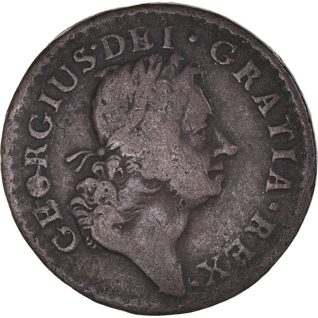 Coin, IRELAND REPUBLIC, Farthing, 1723, VF(20-25), Copper, KM:119