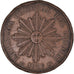 Coin, Uruguay, 40 Centesimos, 1857, Lyon, France, VF(30-35), Copper, KM:10