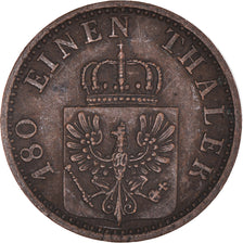 Monnaie, Etats allemands, PRUSSIA, Wilhelm I, 2 Pfennig, 1867, Berlin, TTB