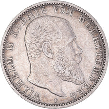 Coin, German States, WURTTEMBERG, Wilhelm II, 2 Mark, 1900, Freudenstadt