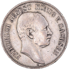 Coin, German States, SAXONY-ALBERTINE, Friedrich August III, 2 Mark, 1914