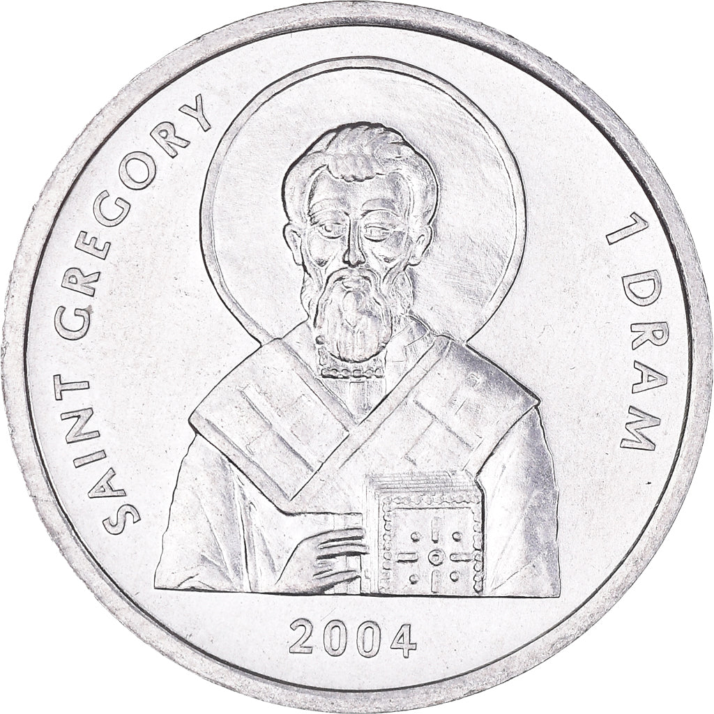 Coin, Nagorno Karabakh, Dram, 2004, Paris, MS(63), Aluminum, KM:9