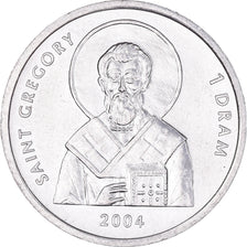 Coin, Nagorno Karabakh, Dram, 2004, Paris, MS(63), Aluminum, KM:9