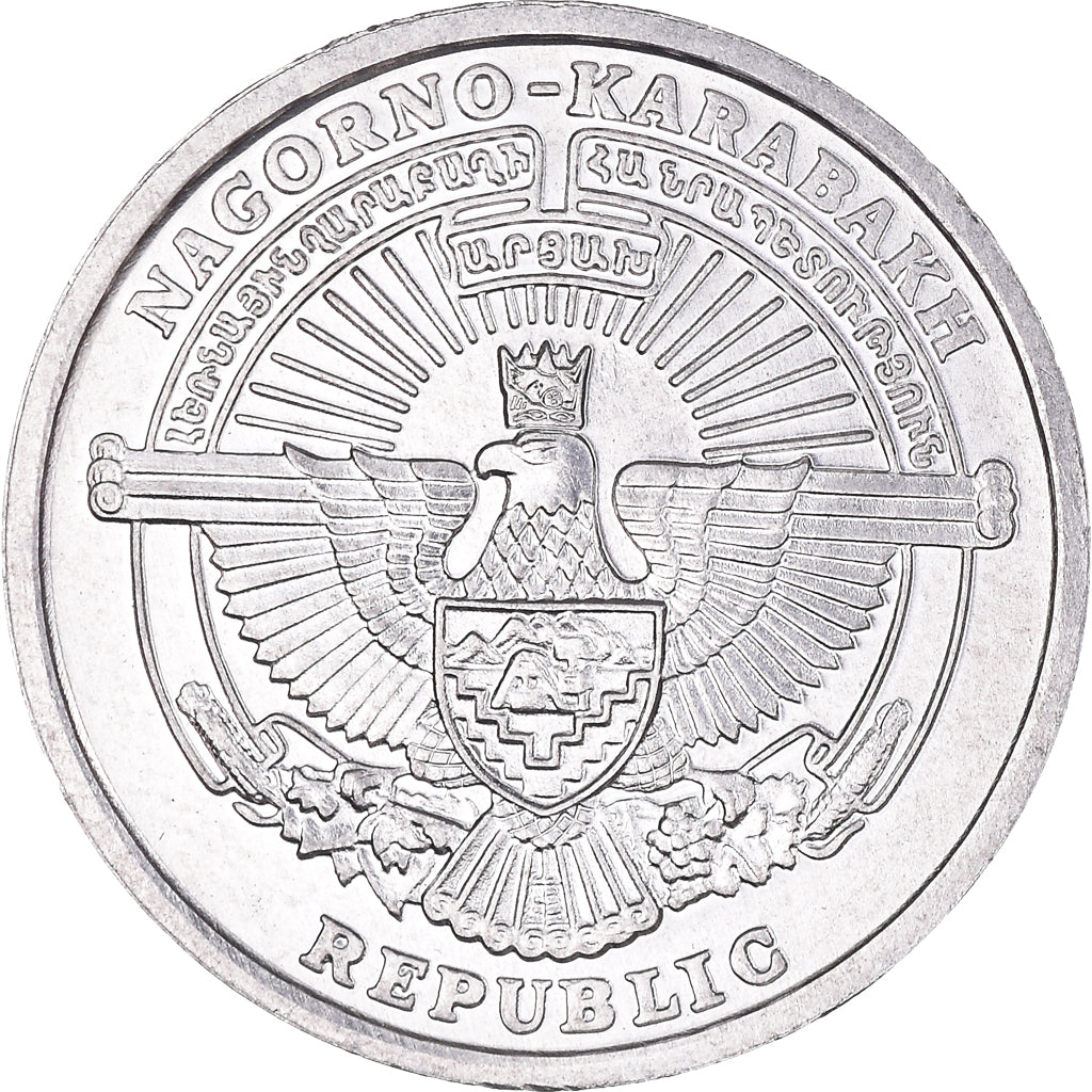 Monnaie, Nagorno-Karabakh, Dram, 2004, Paris, SUP, Aluminium, KM:9