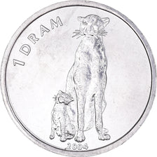 Moneda, Nagorno Karabaj, Dram, 2004, Paris, EBC+, Aluminio, KM:9