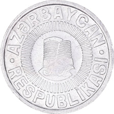 Coin, Azerbaijan, 50 Qapik, 1993, AU(55-58), Aluminum, KM:4a