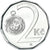 Coin, Czech Republic, 2 Koruny, 2004, AU(50-53), Nickel plated steel, KM:9
