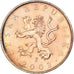 Moneta, Repubblica Ceca, 10 Korun, 2003, SPL, Acciaio placcato rame, KM:4